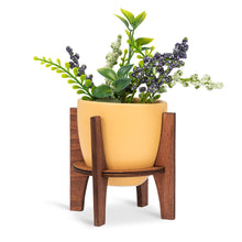 Load image into Gallery viewer, Desk/Counter Size Pots- Yellow (Only 2 Left!)
