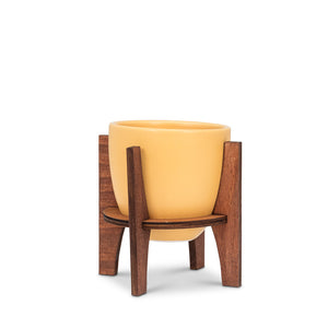 Desk/Counter Size Pots- Yellow (Only 2 Left!)