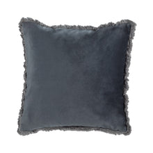 Load image into Gallery viewer, Velvet Pillow with Fringe (Only 3 Colours Left!)
