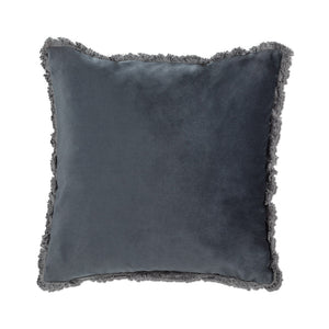 Velvet Pillow with Fringe (Only 3 Colours Left!)