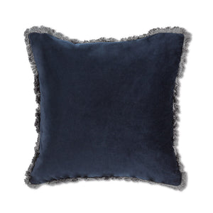 Velvet Pillow with Fringe (Only 3 Colours Left!)
