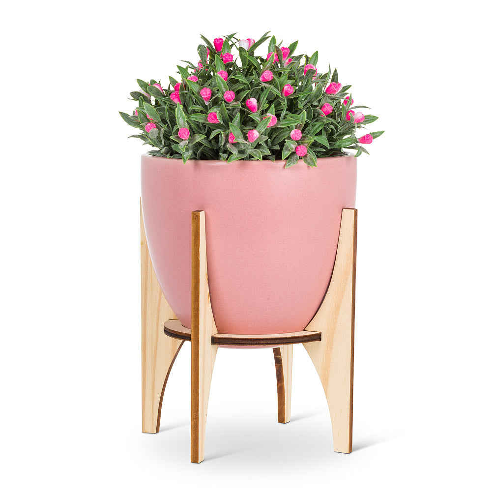 Pink Desk/Counter Size Pots - Pink