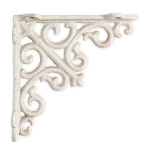 Small Scroll Bracket (White)