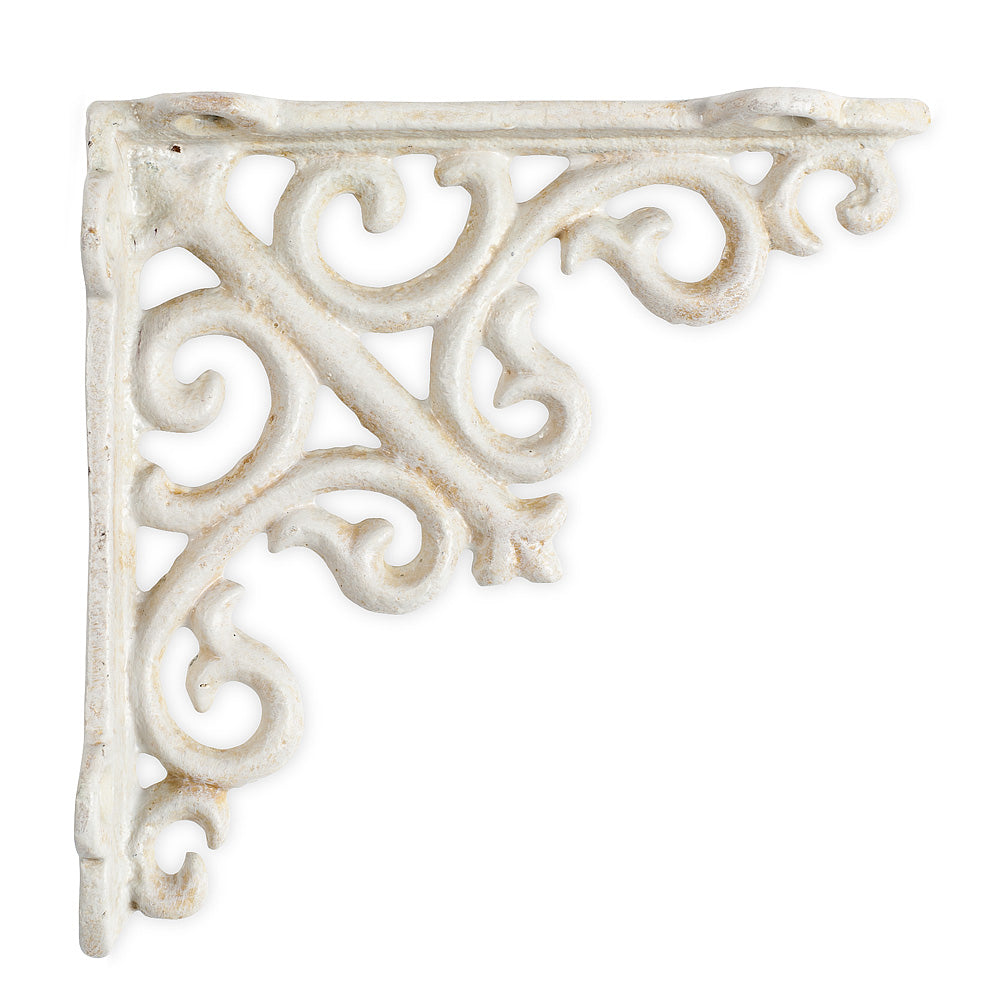 Small Scroll Bracket (White)