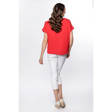 Load image into Gallery viewer, Red Coral Textured Tee (Only 1 1XL Left!)
