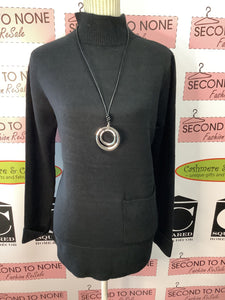 Mock Neck Pocket Tunic Sweater (Only 1 XL Left!)