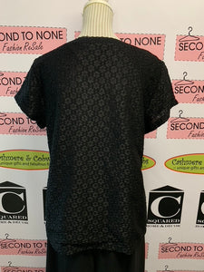 Black Lace Top (Size XL)