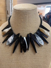 Load image into Gallery viewer, Black Spiky Necklace (2 Colours)
