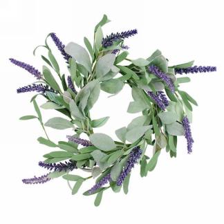 Purple Lavender Wreath