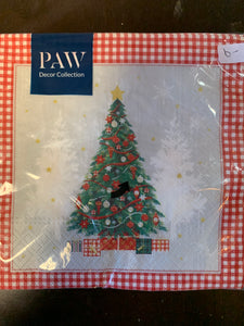 Assorted 20 Pack of Holiday Napkins (9 Styles)