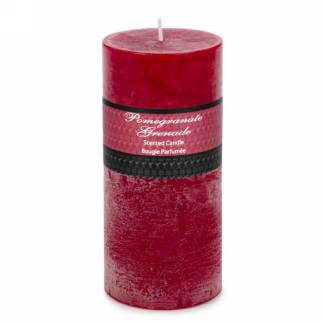 Red Pomegranate Candles (Only 2 Tall Left!)