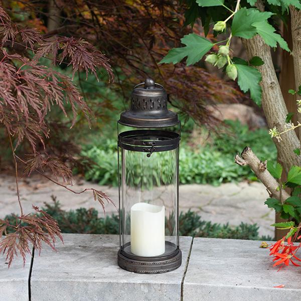 Metal & Glass Lantern