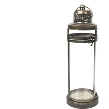 Load image into Gallery viewer, Metal &amp; Glass Lantern
