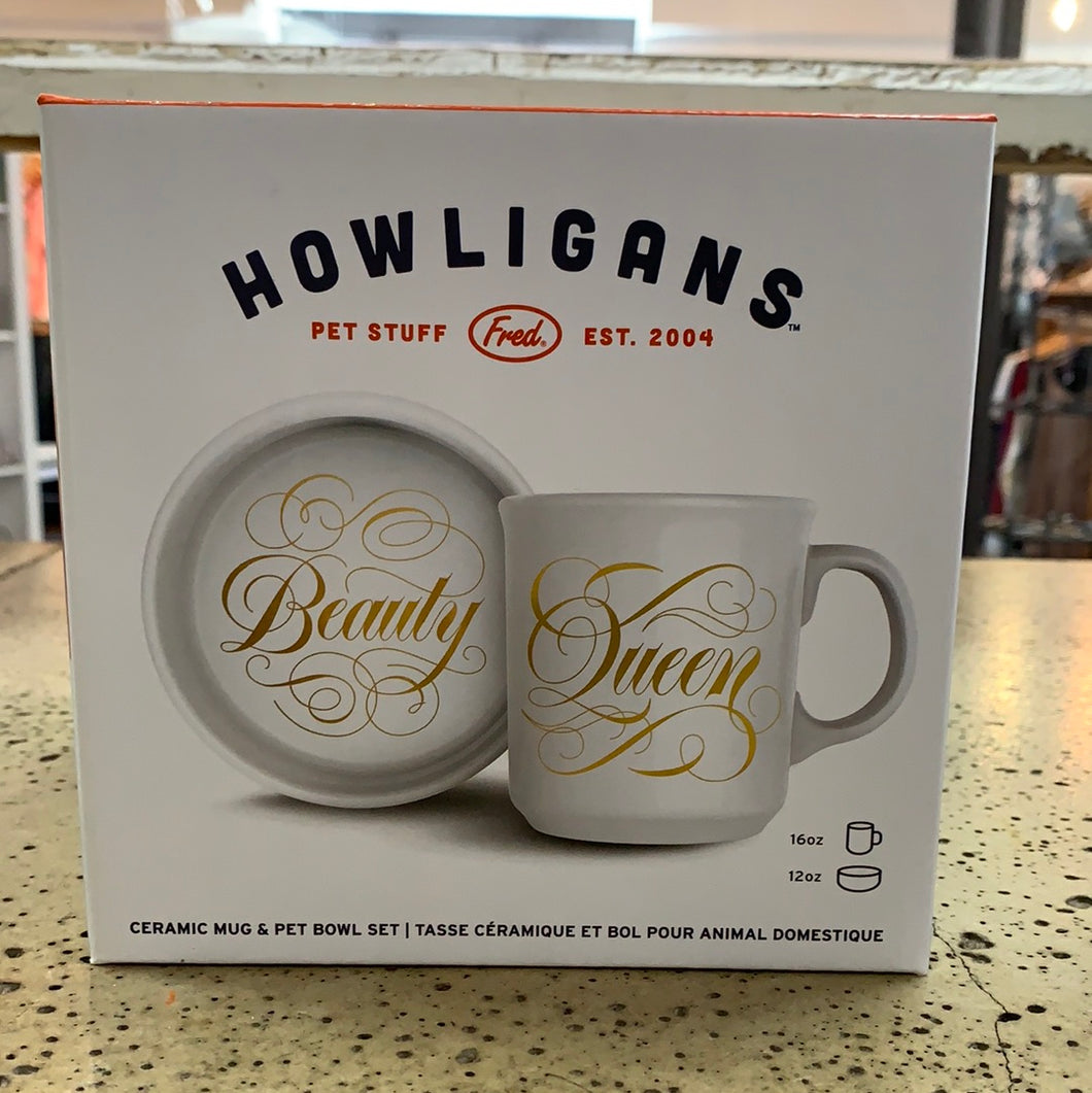 Cat Dish & Matching Mug Set (Only 2 Left!)