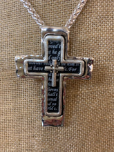 Load image into Gallery viewer, Graffiti-Look Cross Necklace (Only 1 Left!)
