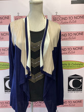 Load image into Gallery viewer, Tan Jay Color-Block Cardigan (Size PM)
