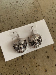 Born To Ride Earrings