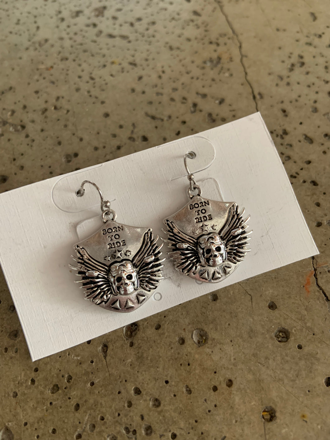 Born To Ride Earrings