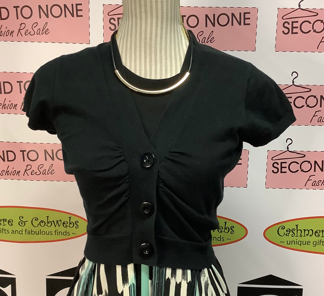RW & Co Black Bolero (S)