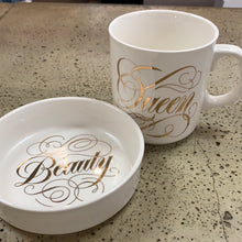Load image into Gallery viewer, Cat Dish &amp; Matching Mug Set (Only 2 Left!)
