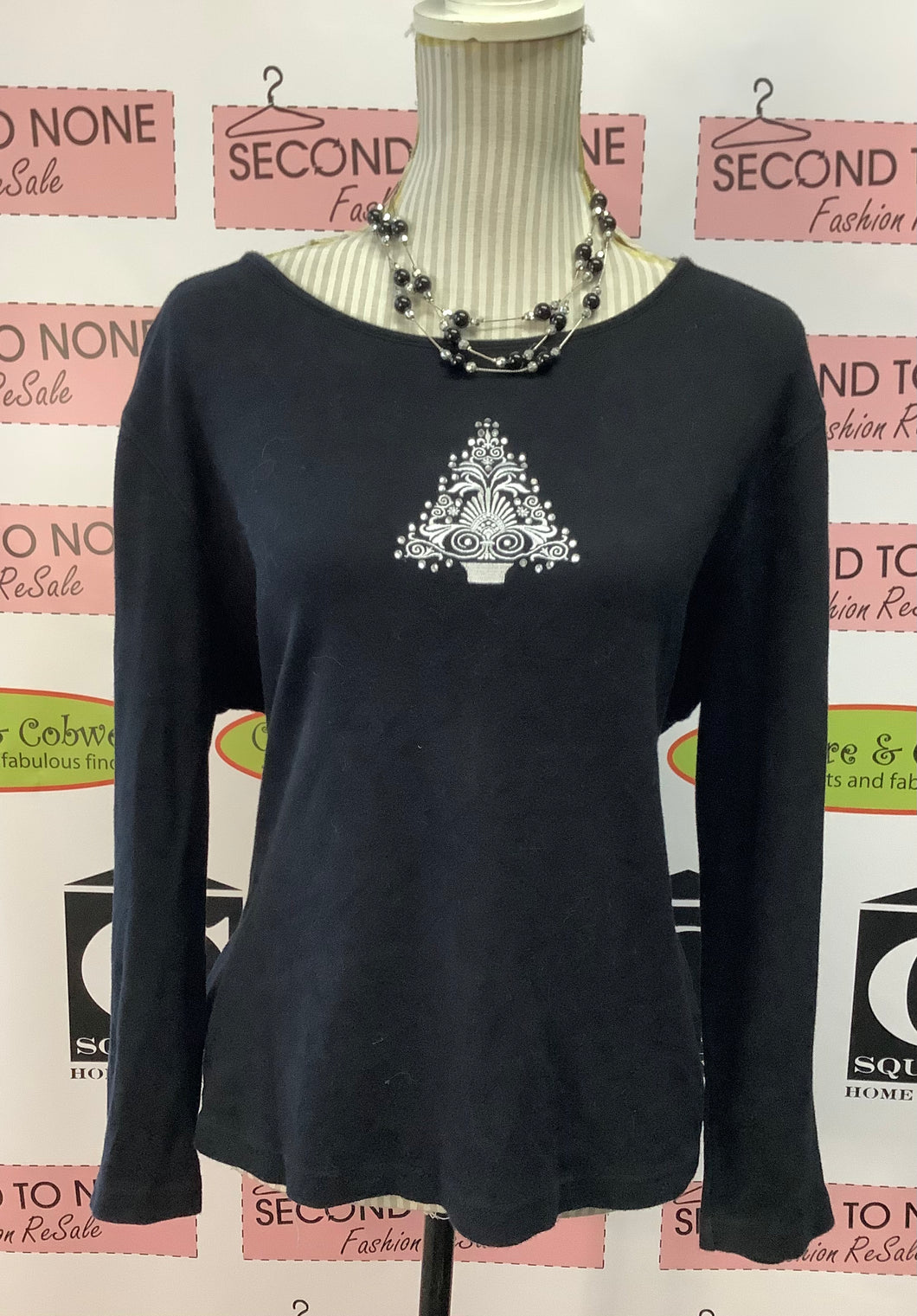 Silver Christmas Tree Top (Size XL)