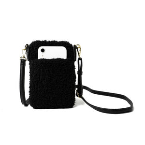 Kedzie Sherpa Phone Crossbody